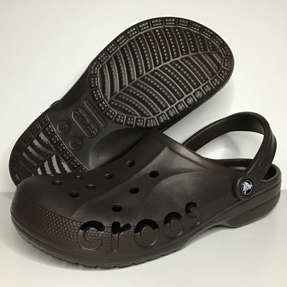 Crocs Baya Adult Unisex Brown Clogs